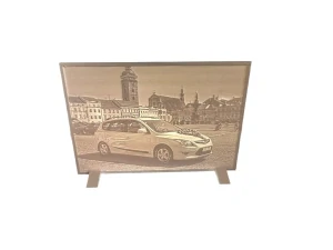 3D fotografie odhalená světlem (Litofanie)