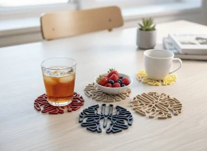 Podtácky WALNUT – přírodní elegance s moderním nádechem