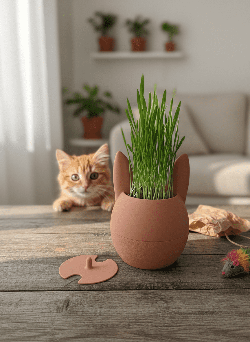 Velikonoční samozavlažovací květináč "BunnyPot"