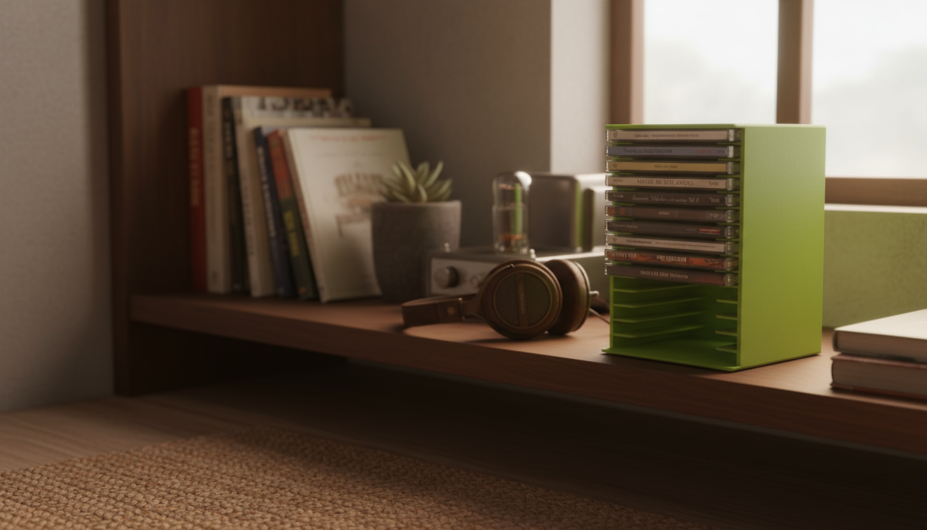Elegantní organizér na CD/DVD – 10 nebo 15 pozic