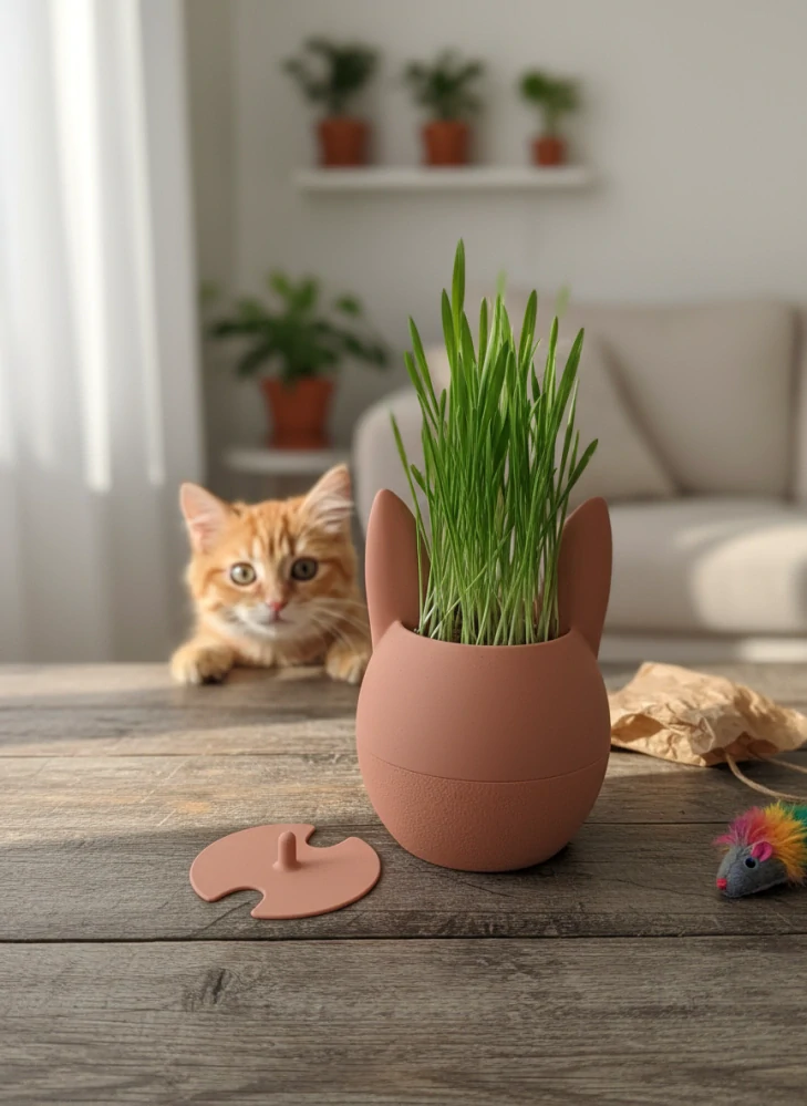 Velikonoční samozavlažovací květináč "BunnyPot"