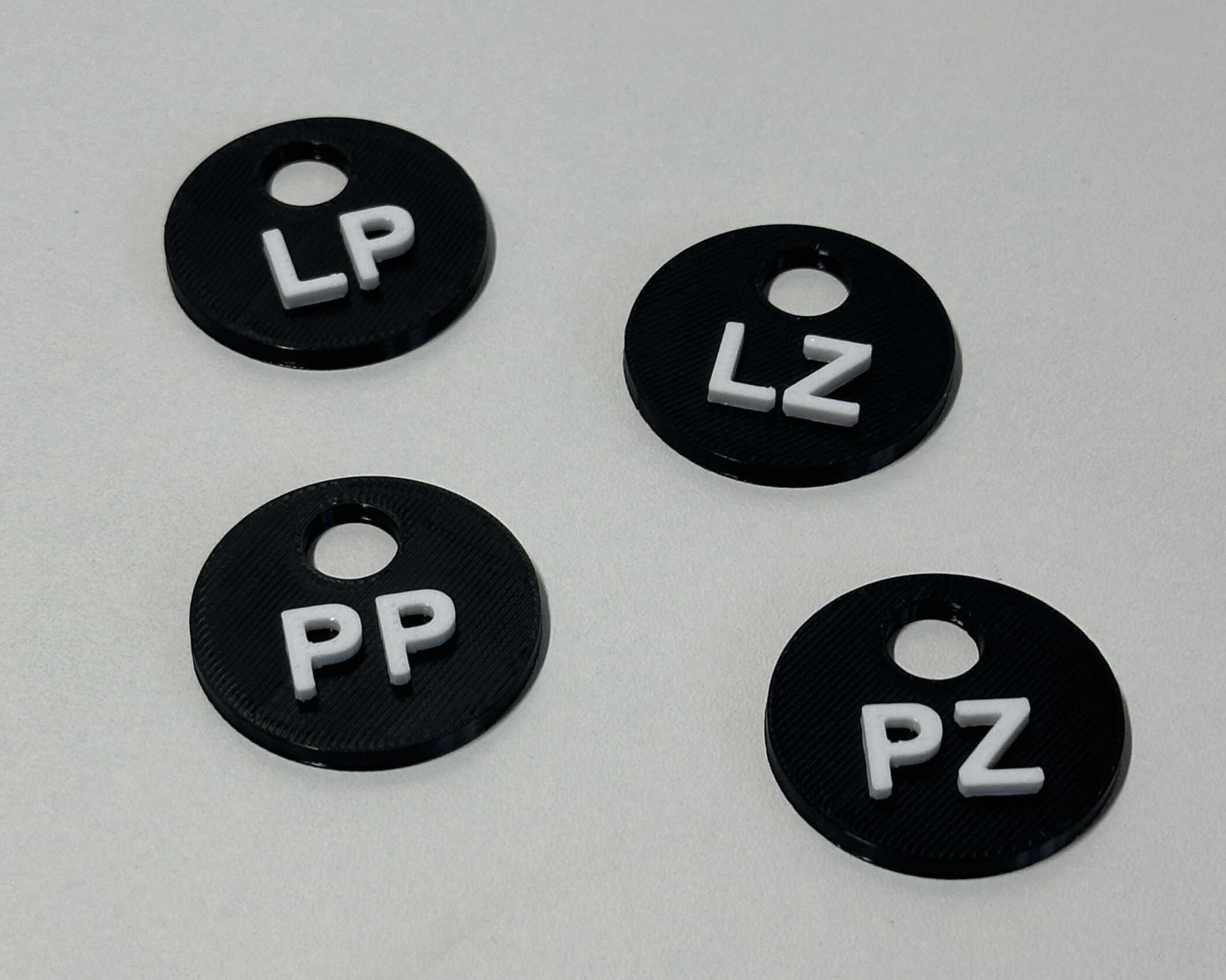 Označení kol při uskladnění (sada 4 ks)
