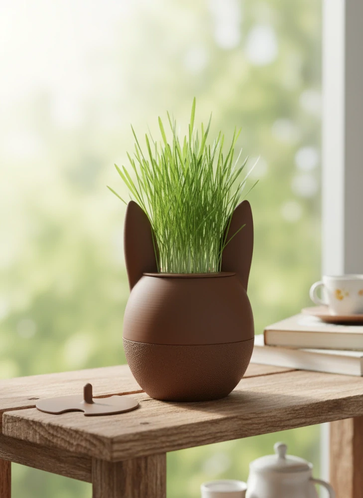 Velikonoční samozavlažovací květináč "BunnyPot"