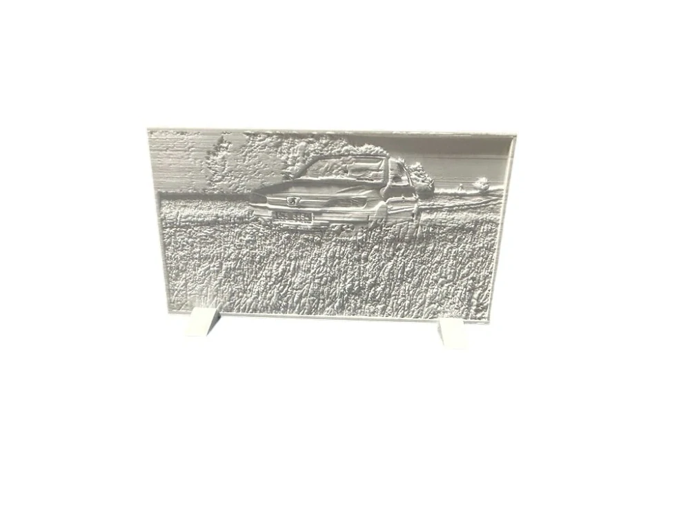 3D fotografie odhalená světlem (Litofanie)