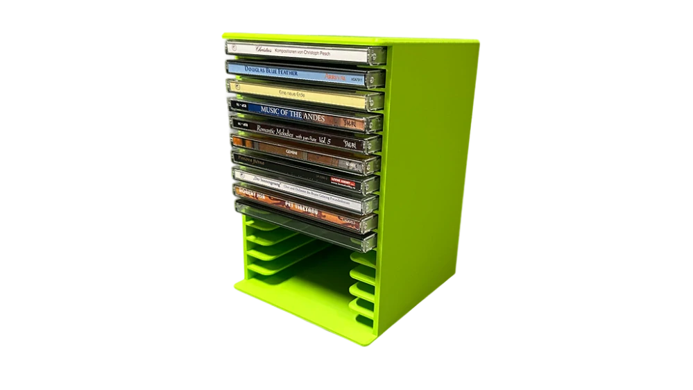 Elegantní organizér na CD/DVD – 10 nebo 15 pozic